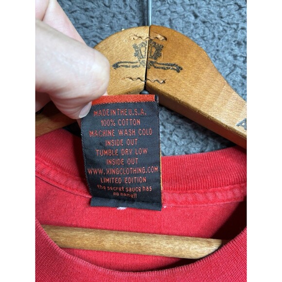 Vintage Xing Skater Skateboard Style Graphic T-Shirt Mens Large Made In USA - Picture 3 of 16